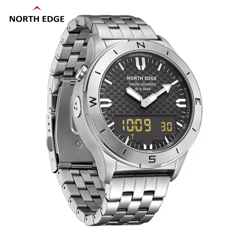 Smartwatch Army Watches For Men - NORTH EDGE Mens Dive Watch Military