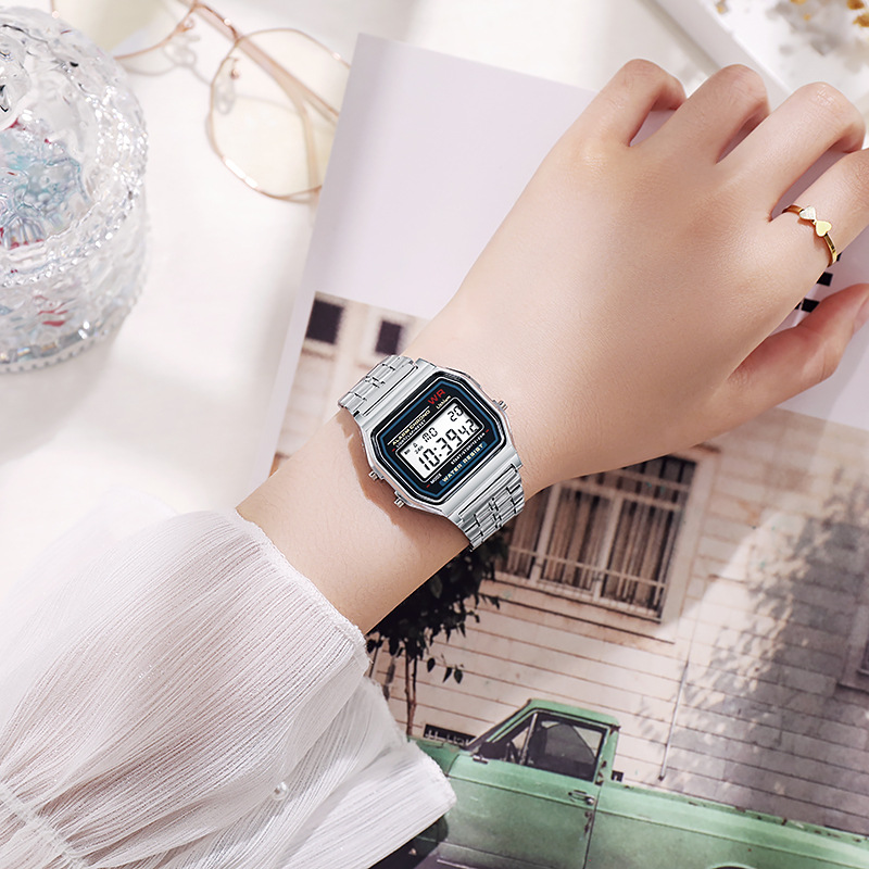 Luxury Rose Gold Women Watches - Vintage Digital Watch recension och pris