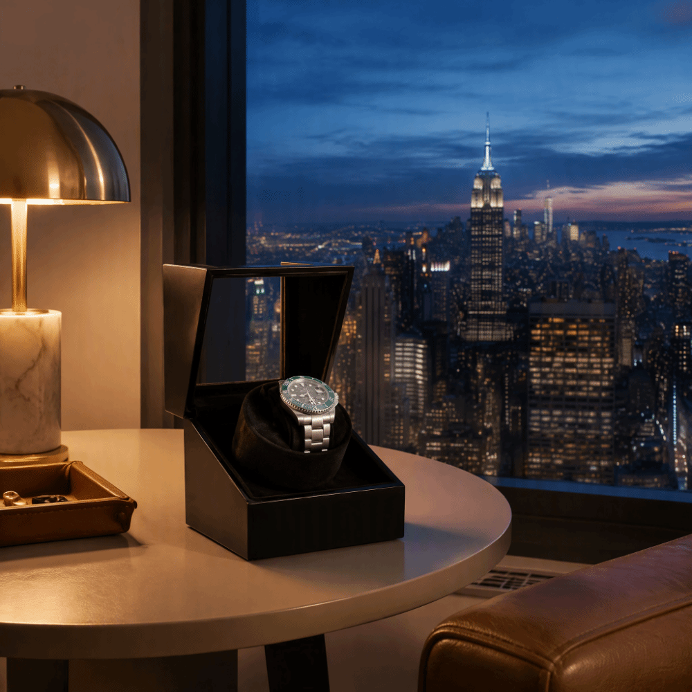 Silent Motor Single Watch Wind - Watch Winder Single recension och pris