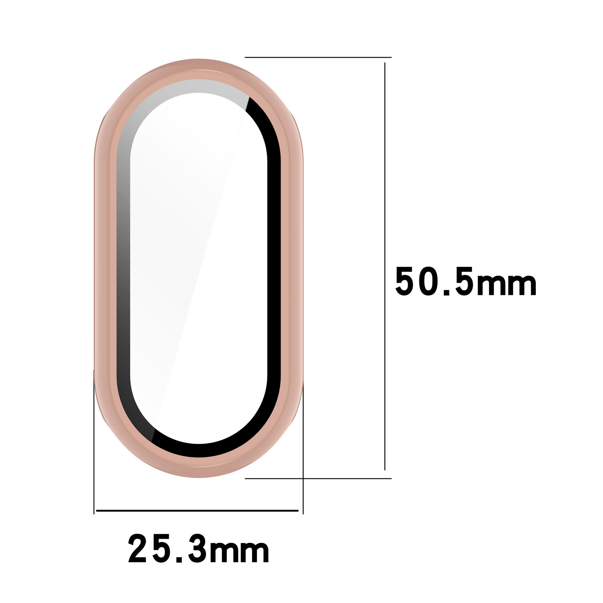 Tempered Glass+PC Case For Xia - Smartwatch Watches For Women Smart recension och pris