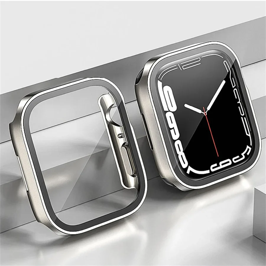 Glass+cover For Apple Watch ca - Smartwatch Watches For Women Smart recension och pris