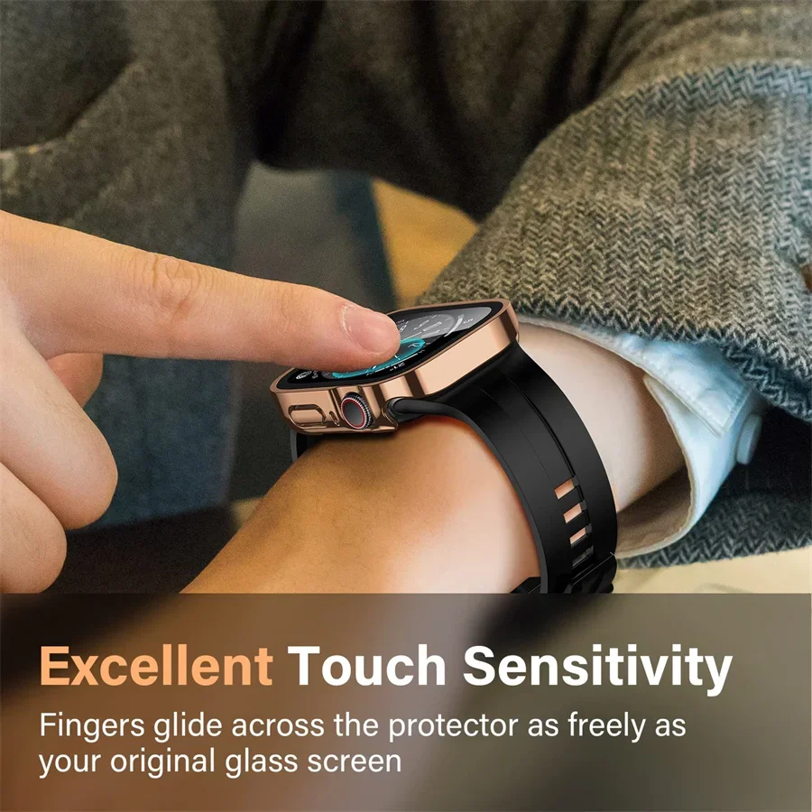 Glass+cover For Apple Watch ca - Smartwatch Watches For Women Smart recension och pris