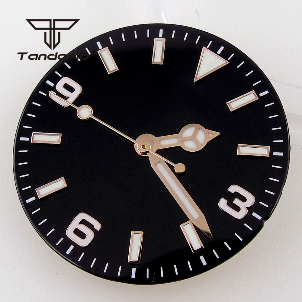 29mm Black/Blue Watch Dial Fit - Luminous Dial Face recension och pris