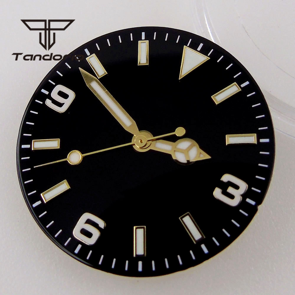 29mm Black/Blue Watch Dial Fit - Luminous Dial Face recension och pris