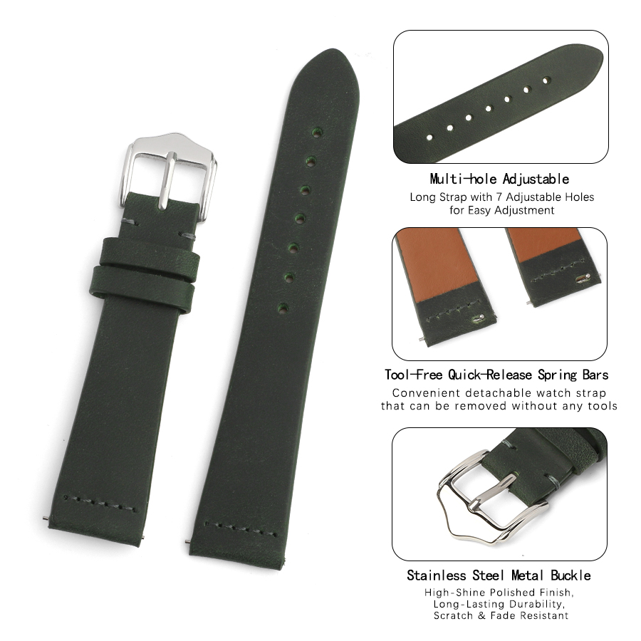 Vintage Genuine Leather Watch  - Omega Watches Smartwatch recension och pris