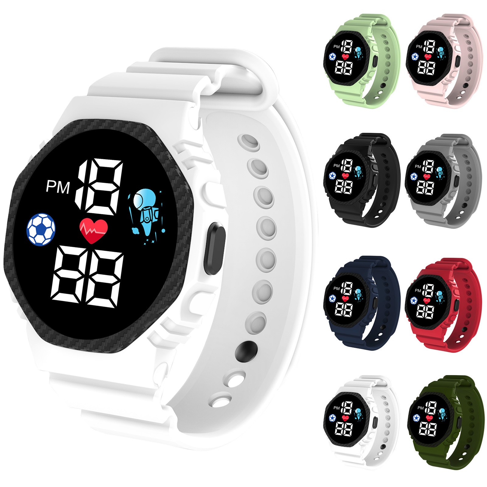 Multi-color Smart Watch For Ki - Smartwatch Digital Watches For Girls recension och pris