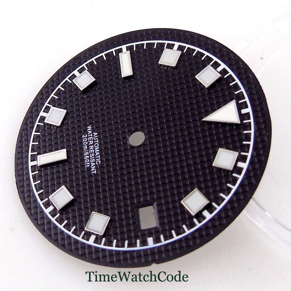 33.5mm Watch Dial Fit NH35A ET - Luminous Dial Face recension och pris