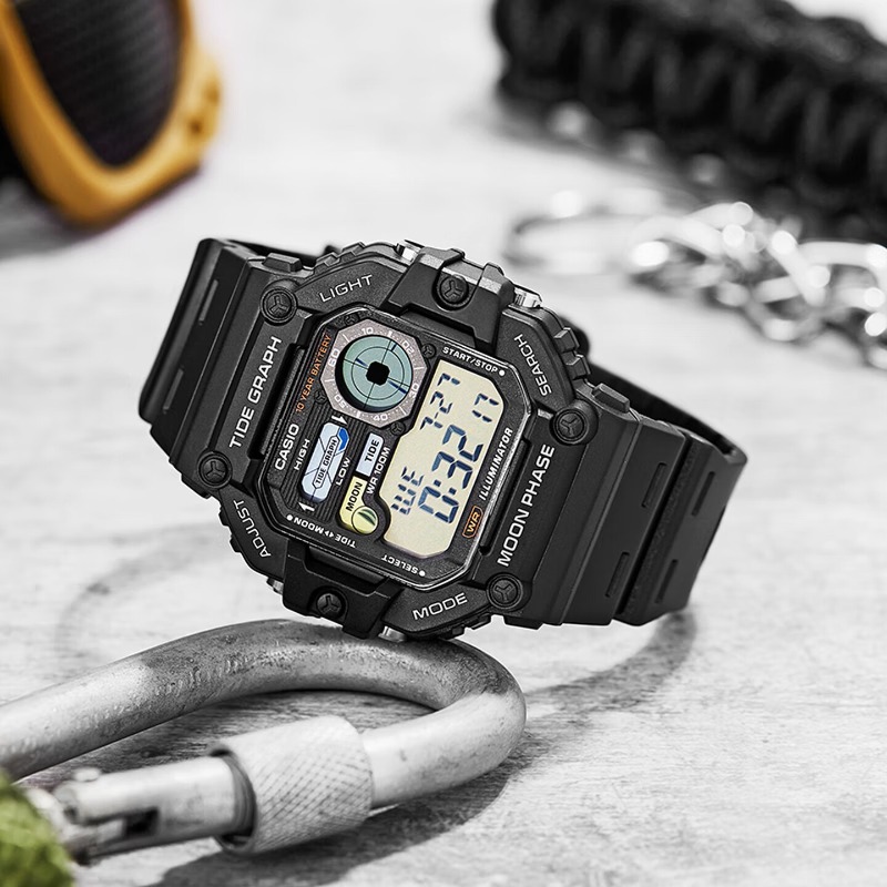 Casio WS-1700H Series Digital  - Vintage Digital Watch recension och pris