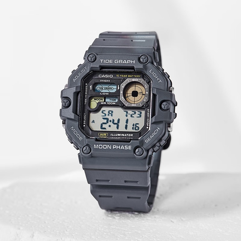 Casio WS-1700H Series Digital  - Vintage Digital Watch recension och pris