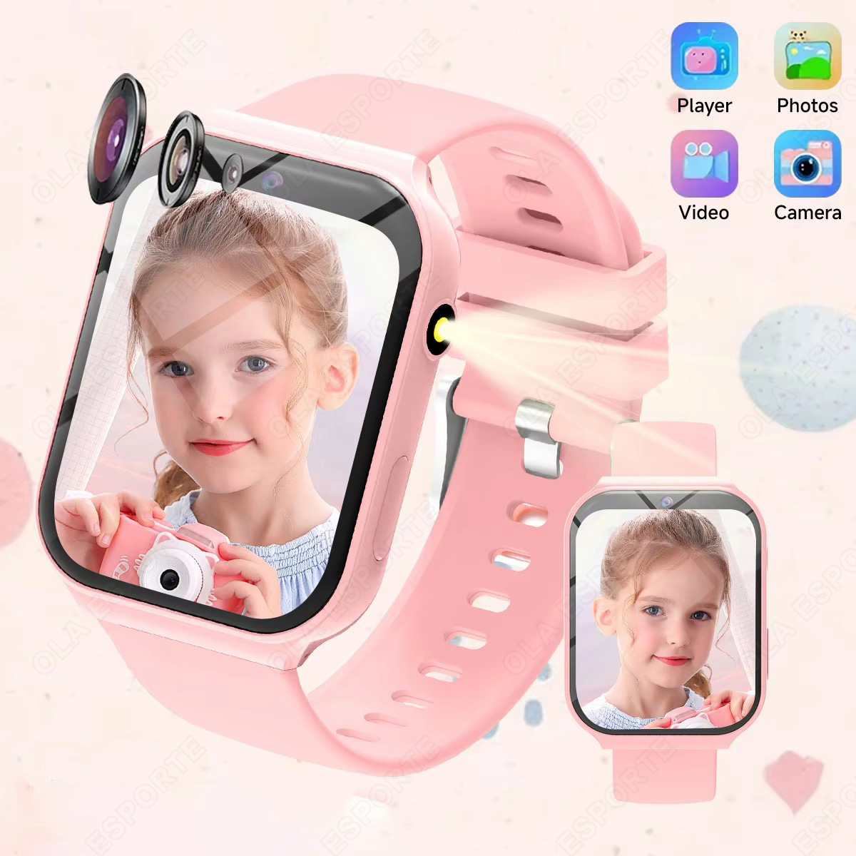2025 New Smartwatch For Kids H - Smartwatch Watches Birthday Gift For Boys recension och pris