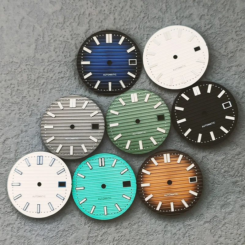 29.8mm NH35 Watch Dial Green L - Luminous Dial Face recension och pris