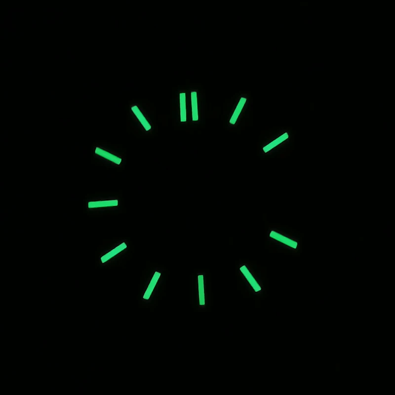 29.8mm NH35 Watch Dial Green L - Luminous Dial Face recension och pris