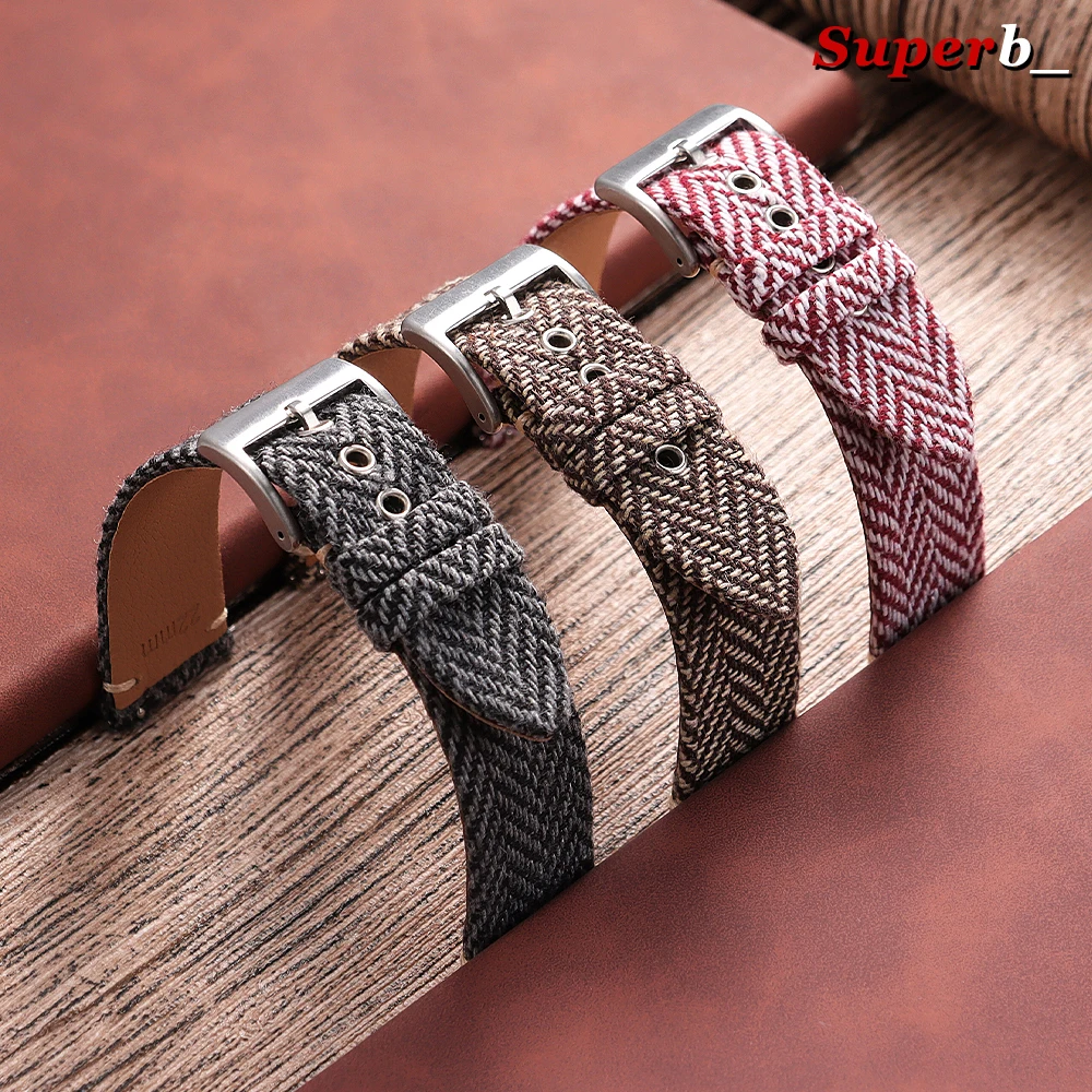 Woven Fabric Bracelet for Omeg - Omega Watches Smartwatch recension och pris