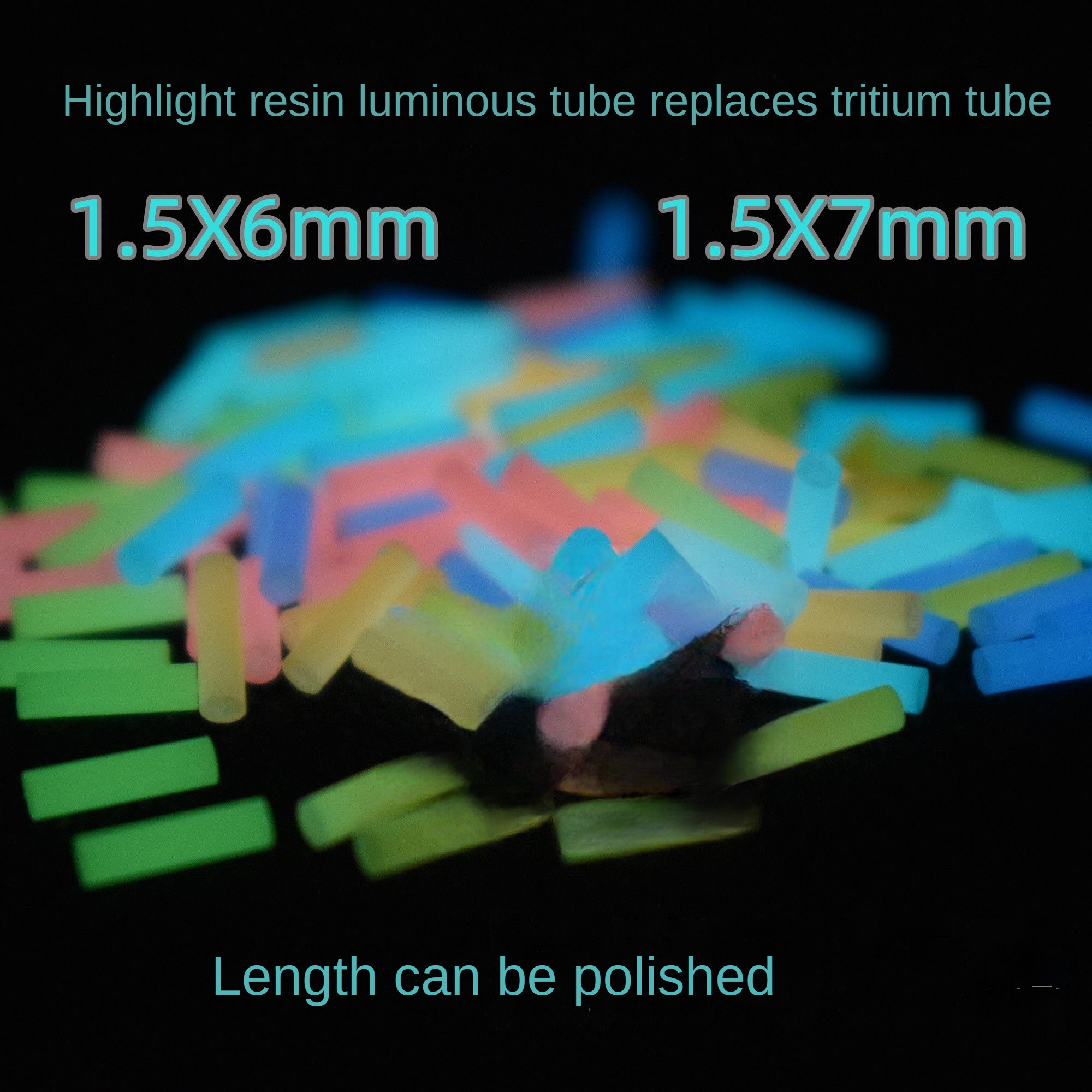 Not tritium 1.5 × 6mm 1.5 x 7m - Tritium Gas Tube recension och pris