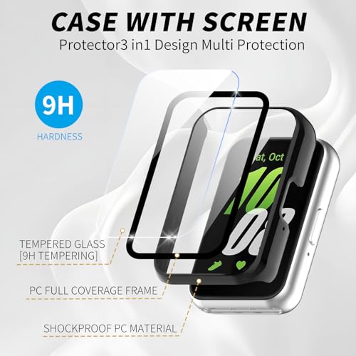 Glass+Case For Samsung Galaxy  - Smartwatch Watches For Women Smart recension och pris