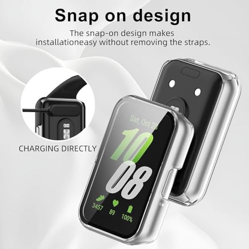 Glass+Case For Samsung Galaxy  - Smartwatch Watches For Women Smart recension och pris