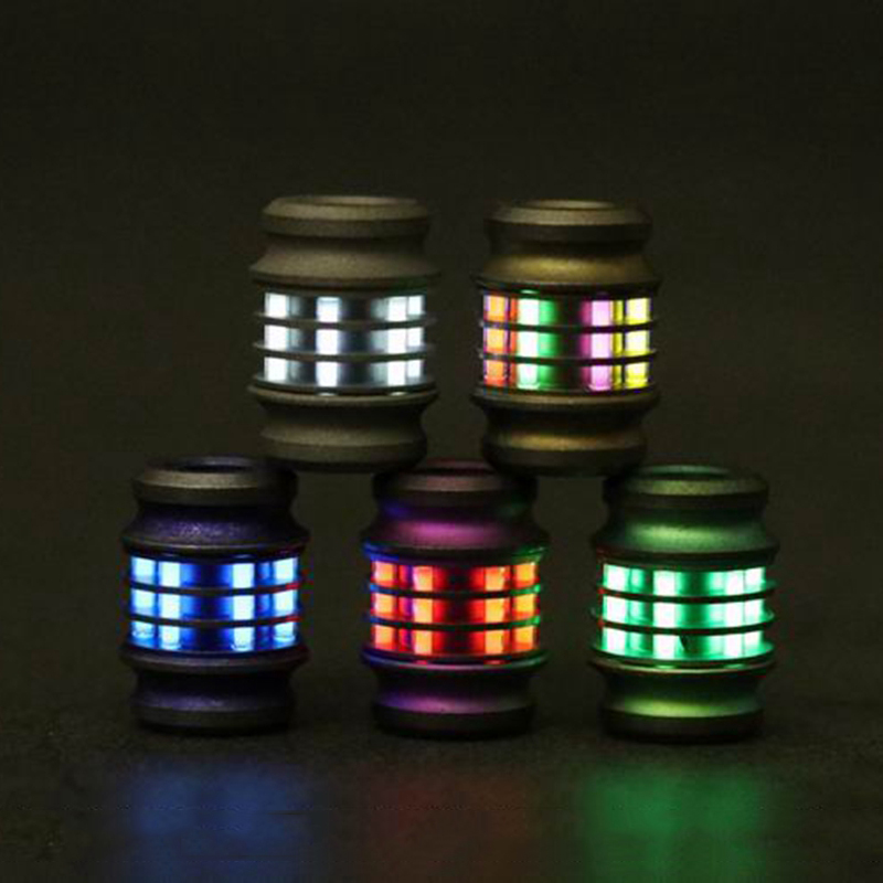 1PC Titanium Alloy Knife Beads - Tritium Gas Tube recension och pris