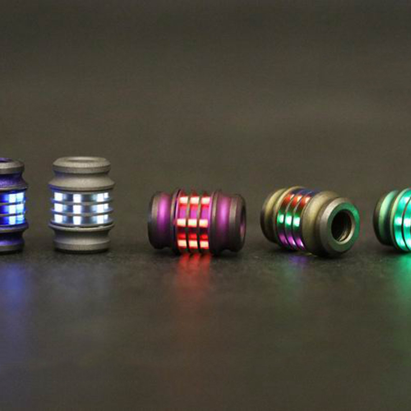 1PC Titanium Alloy Knife Beads - Tritium Gas Tube recension och pris