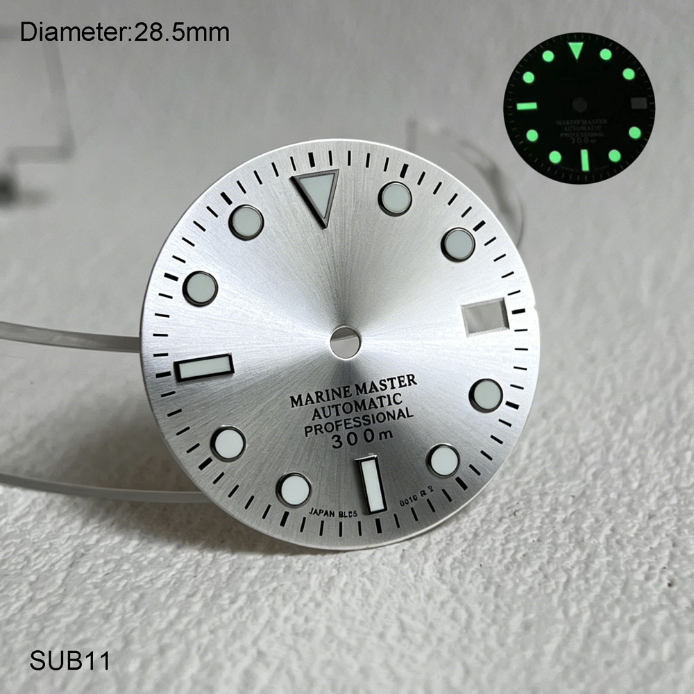 28.5mm NH35 S Logo Dial Marine - Luminous Dial Face recension och pris