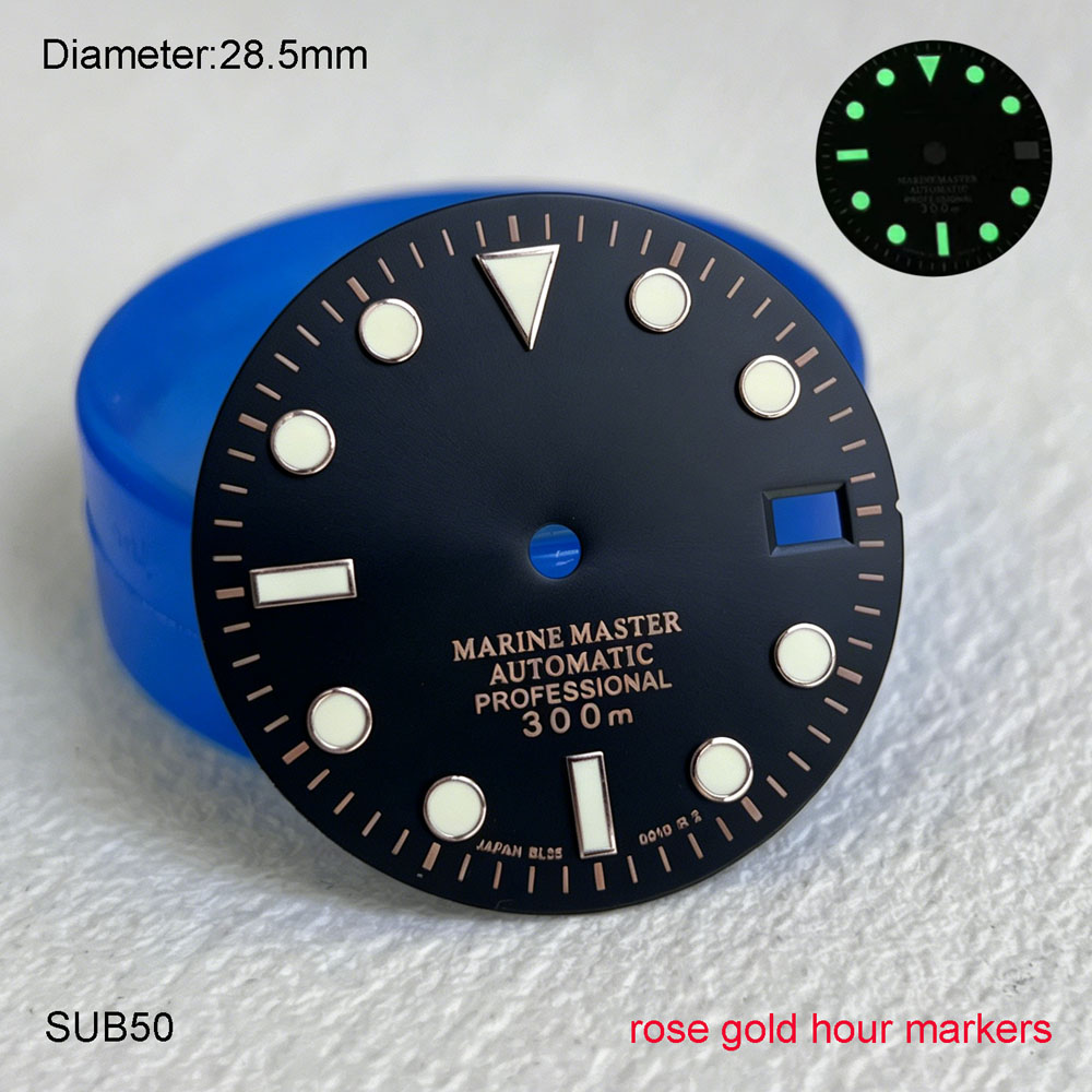 28.5mm NH35 S Logo Dial Marine - Luminous Dial Face recension och pris
