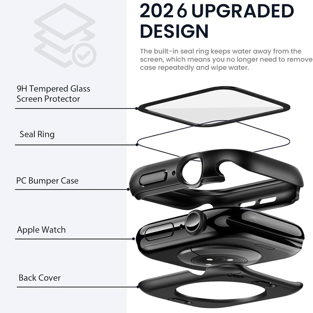 360 Protective Case for Apple  - Smartwatch Watches For Women Smart recension och pris