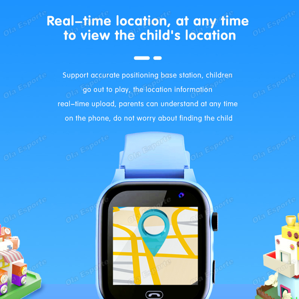 2026 New Mini Kids Phone 4G Si - Smartwatch Watches Birthday Gift For Boys recension och pris