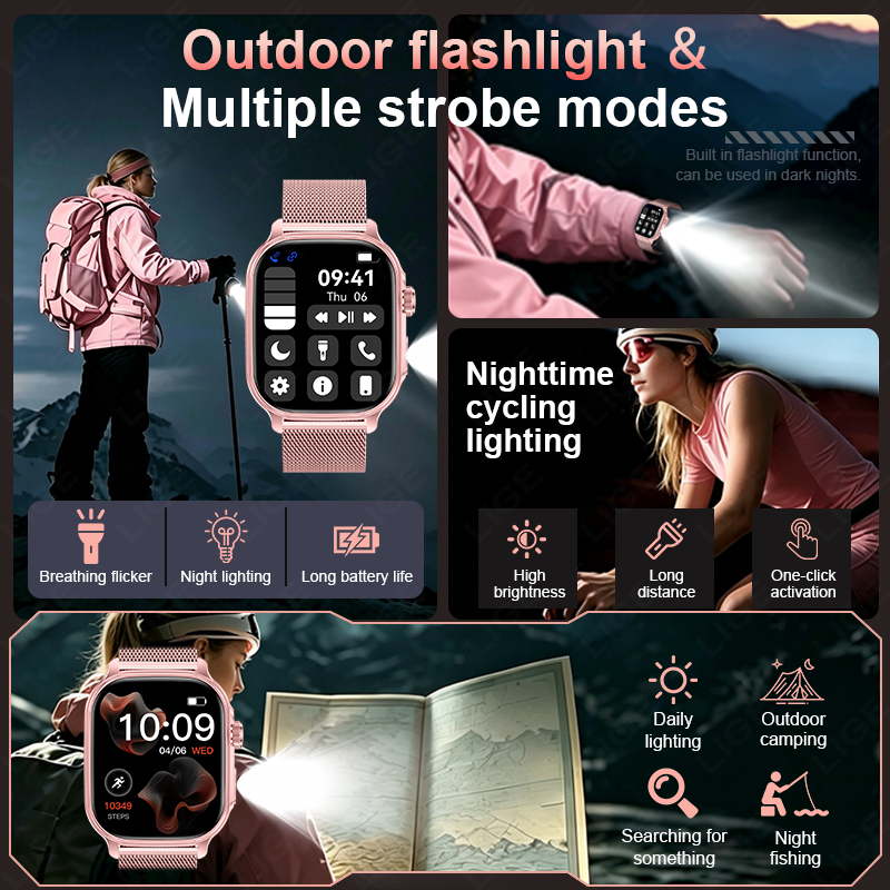 2026 New 1400mAh Large Battery - Smartwatch New Watches For Women recension och pris