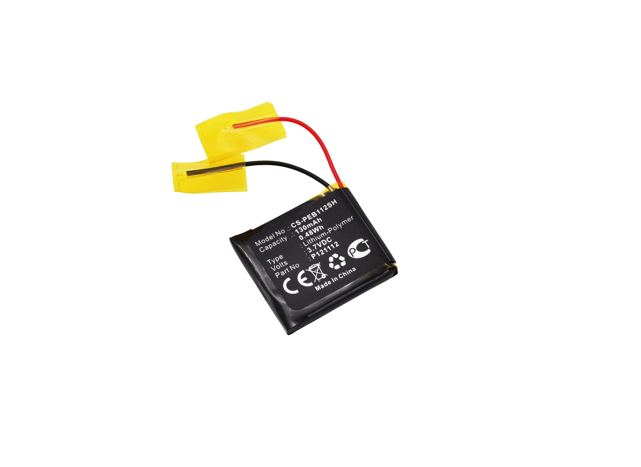 100% NEW  3.7V 130mAh PEB112SH - Smartwatch Pebble Watches recension och pris