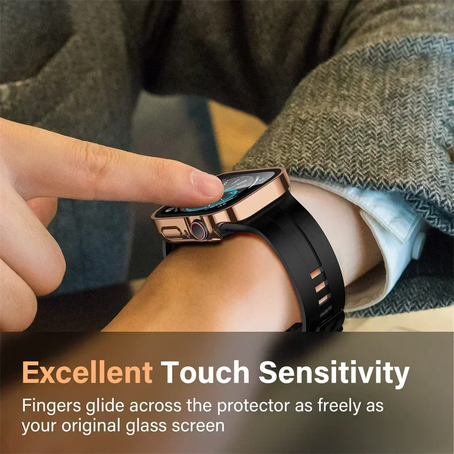 Glass+cover For Apple Watch ca - Smartwatch Watches For Women Smart recension och pris