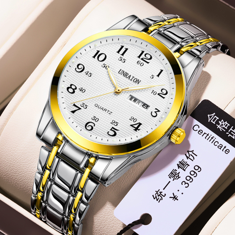 Men's Watch Casual Fashion Big - Watch Winder Single recension och pris