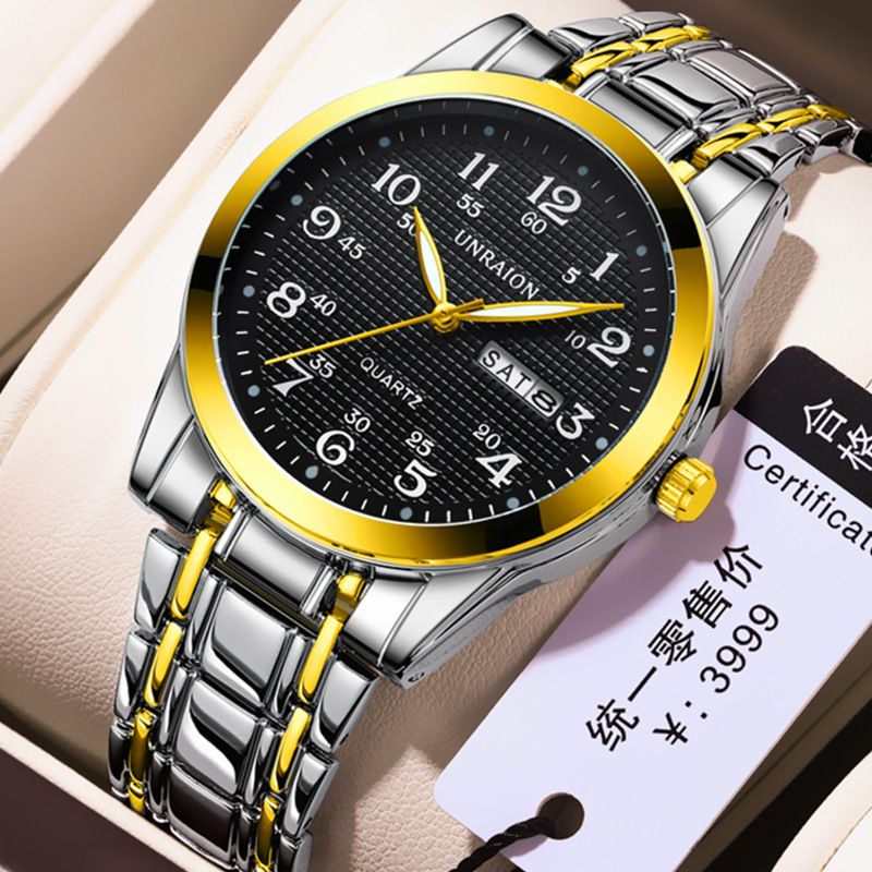 Men's Watch Casual Fashion Big - Watch Winder Single recension och pris