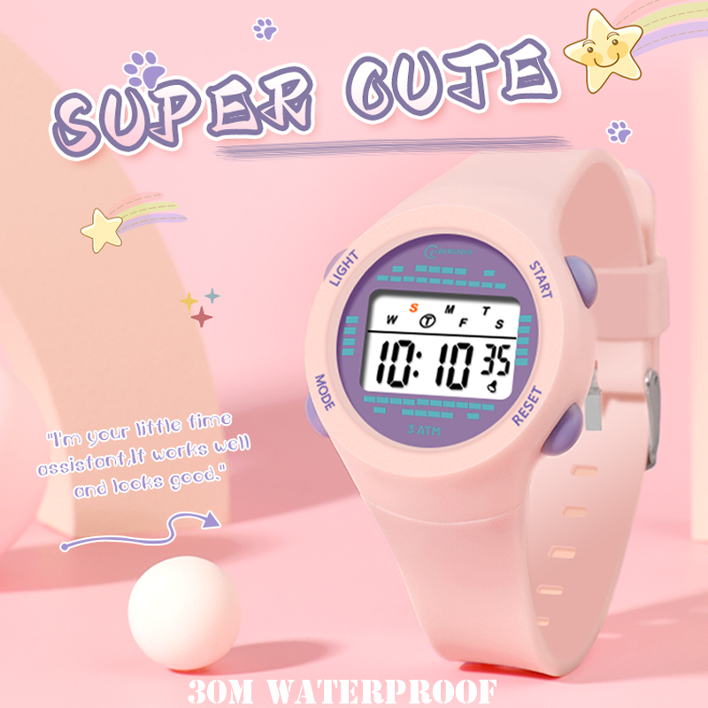 Children's Electronic Watch Gi - Smartwatch Digital Watches For Girls recension och pris