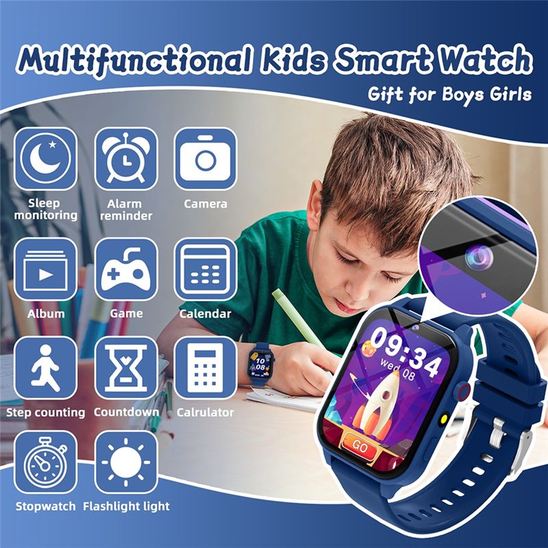 BNVN-Children Study Smartwatch - Smartwatch Watches Birthday Gift For Boys recension och pris