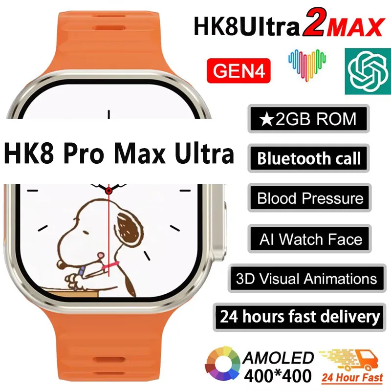 New Series 9 Watch PK HK8 PRO  - Smartwatch New Watches For Women recension och pris