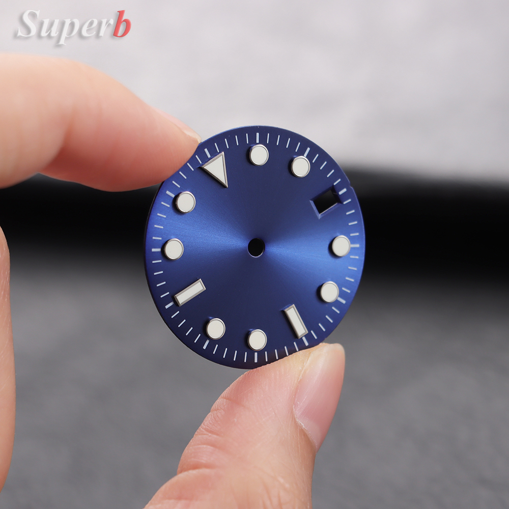 NH35 28.5mm Green Luminous S D - Luminous Dial Face recension och pris