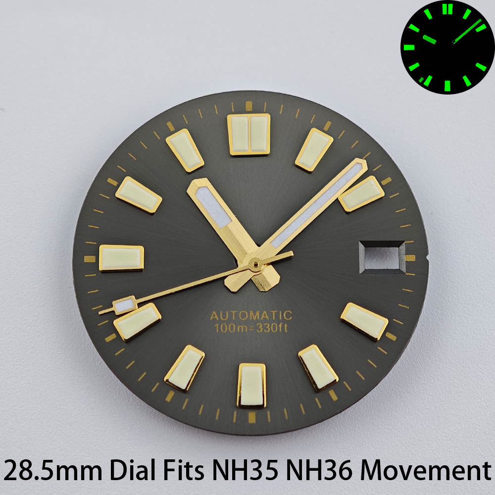 28.5mm Single Calendar Watch D - Luminous Dial Face recension och pris