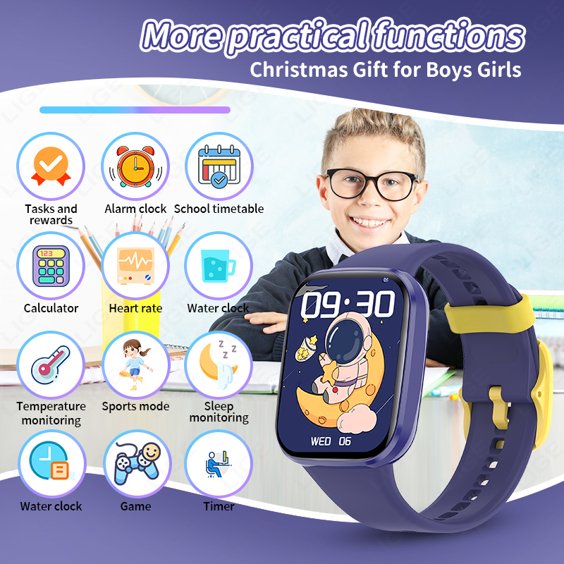 Lige Children Smart Watch Wome - Smartwatch Digital Watches For Girls recension och pris