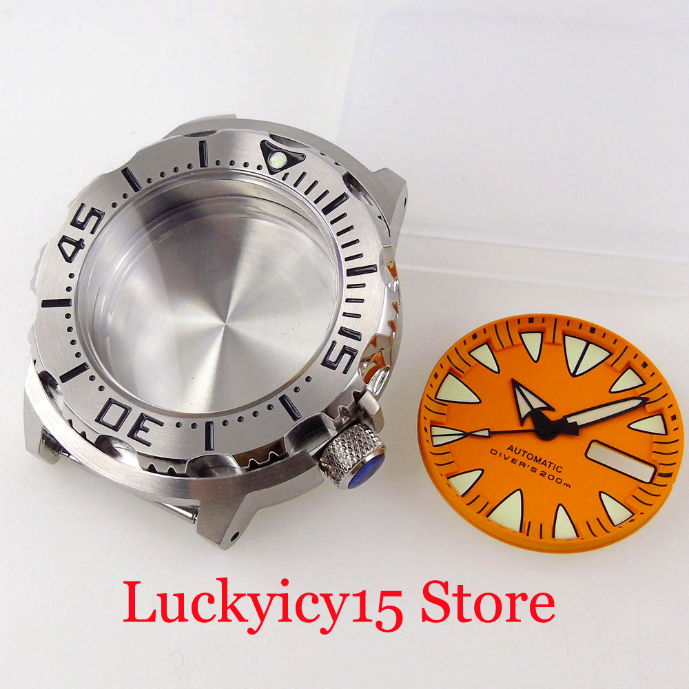 Accessory 42MM Watch Men Case  - Luminous Dial Face recension och pris