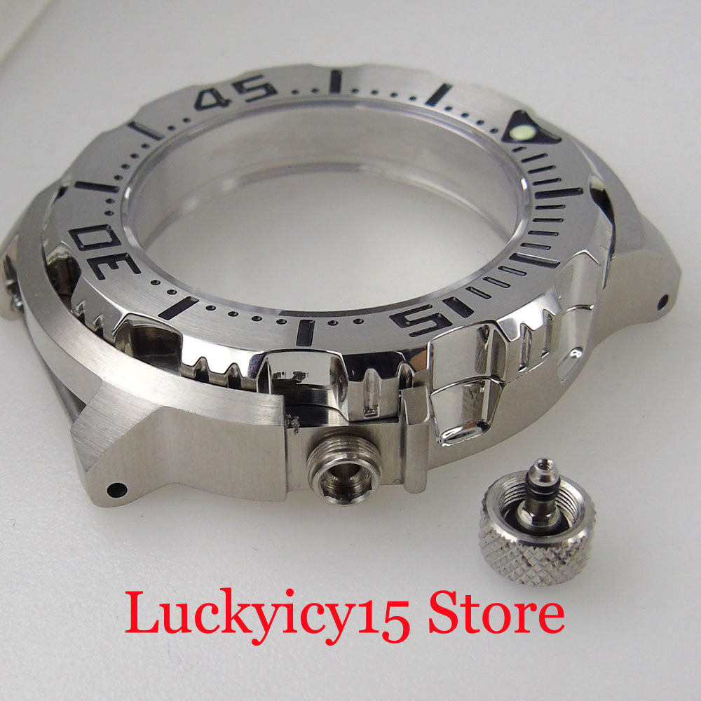 Accessory 42MM Watch Men Case  - Luminous Dial Face recension och pris