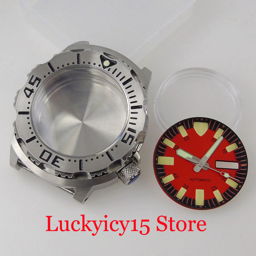 Accessory 42MM Watch Men Case  - Luminous Dial Face recension och pris