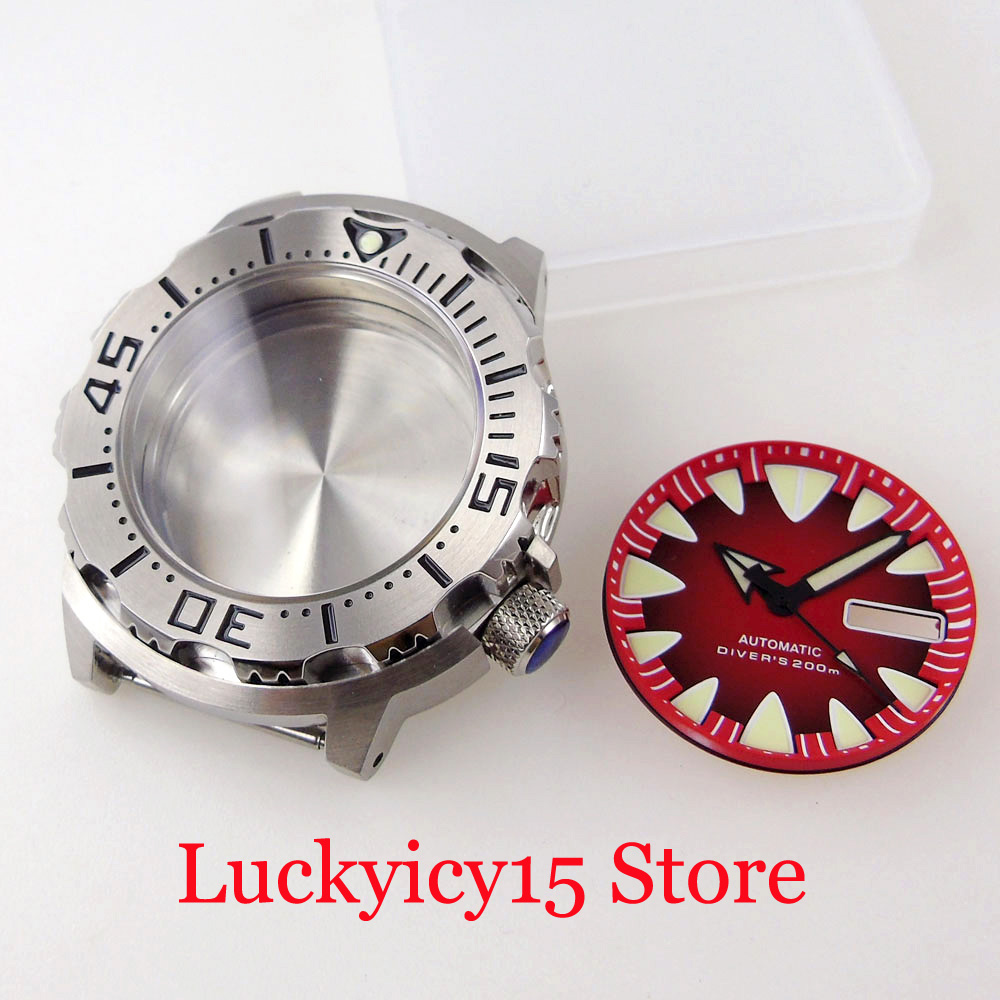 Accessory 42MM Watch Men Case  - Luminous Dial Face recension och pris