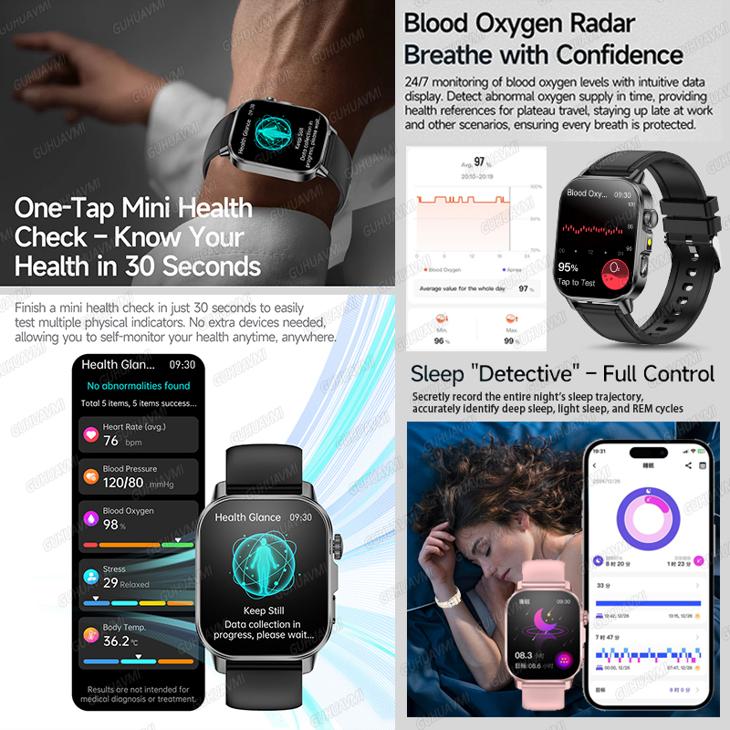 2026 New Health Smart Watch Pr - Smartwatch Professional Watches For Men recension och pris