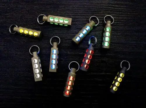 New 1PC TC4 Titanium Alloy Key - Tritium Gas Tube recension och pris