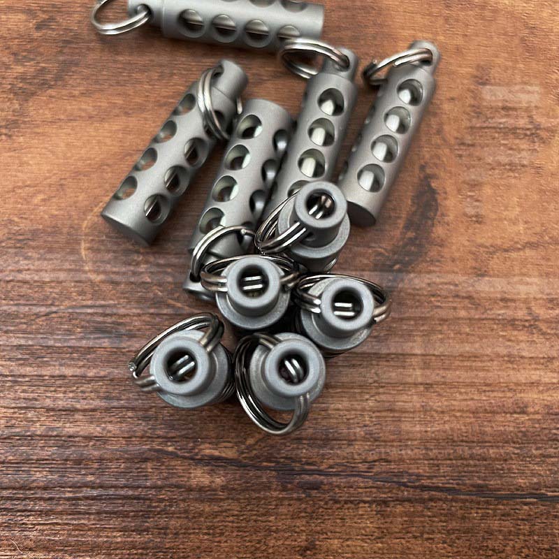 New 1PC TC4 Titanium Alloy Key - Tritium Gas Tube recension och pris