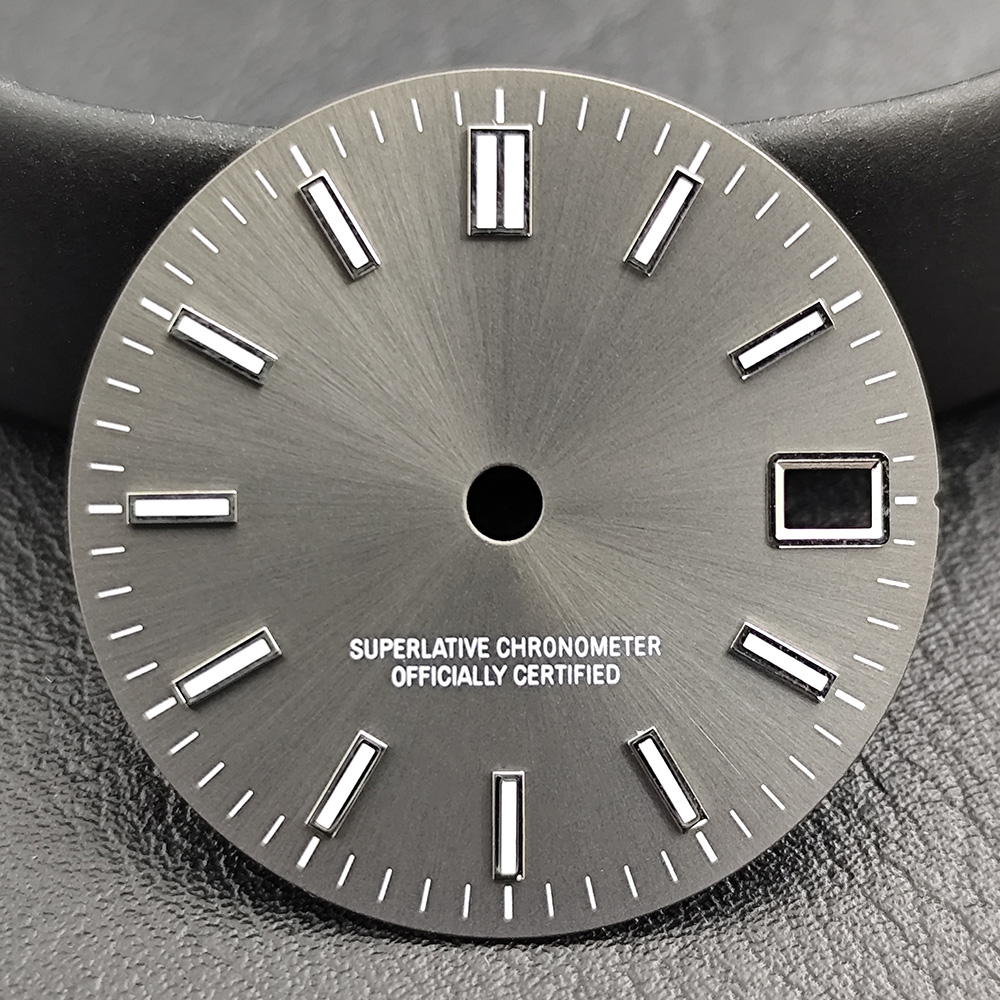 28.5mm  NH35 Dial NH35 Diver D - Luminous Dial Face recension och pris