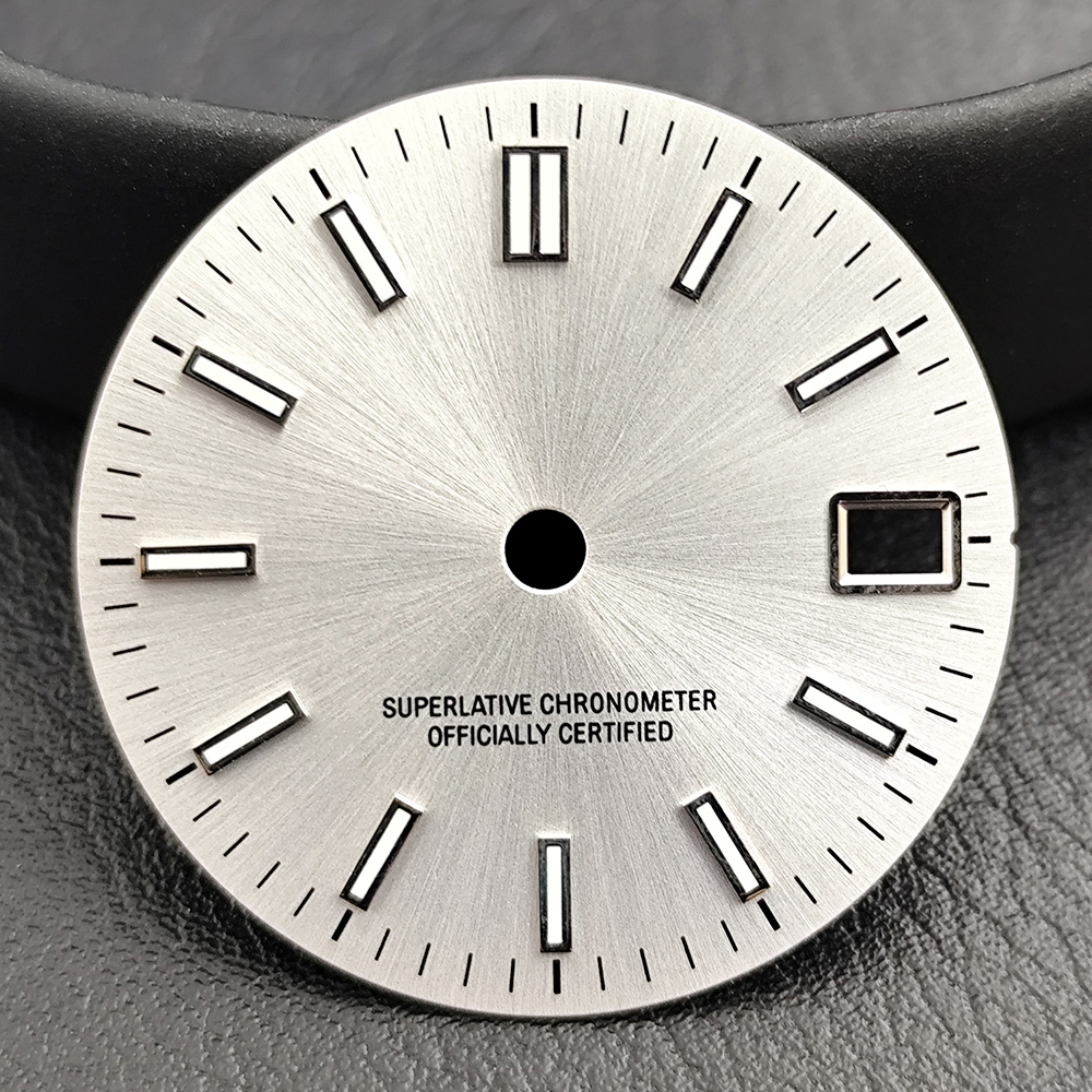 28.5mm  NH35 Dial NH35 Diver D - Luminous Dial Face recension och pris