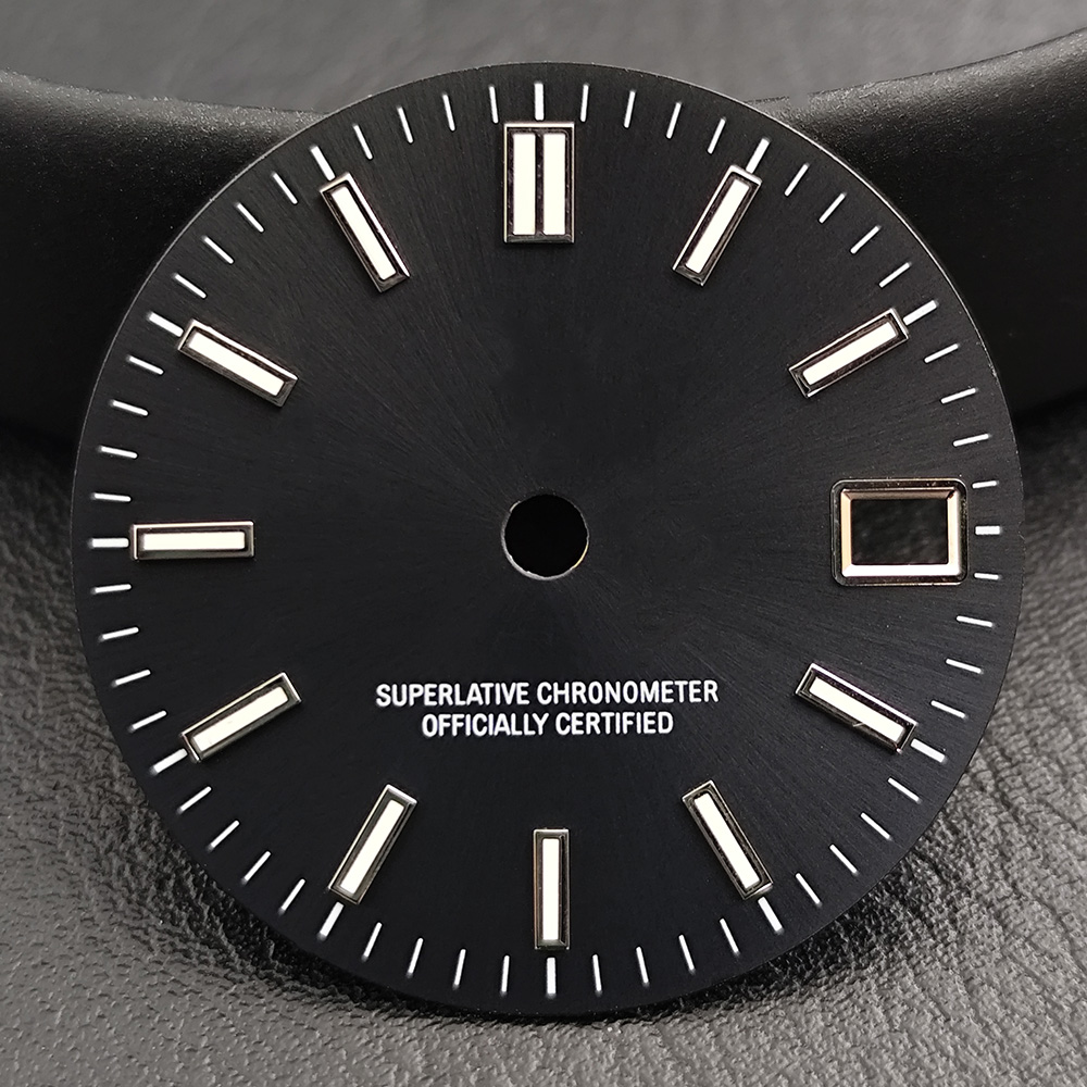 28.5mm  NH35 Dial NH35 Diver D - Luminous Dial Face recension och pris