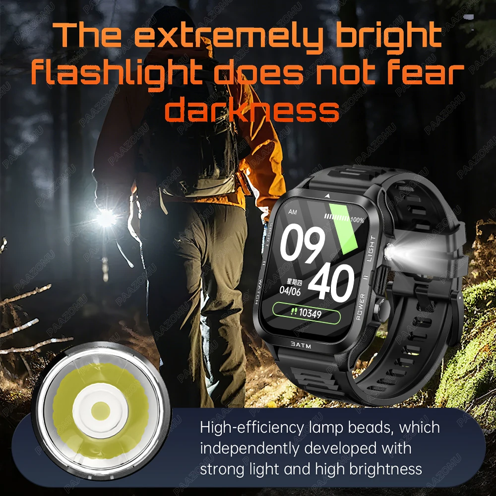 Military Grade SmartWatch Men  - Smartwatch Professional Watches For Men recension och pris